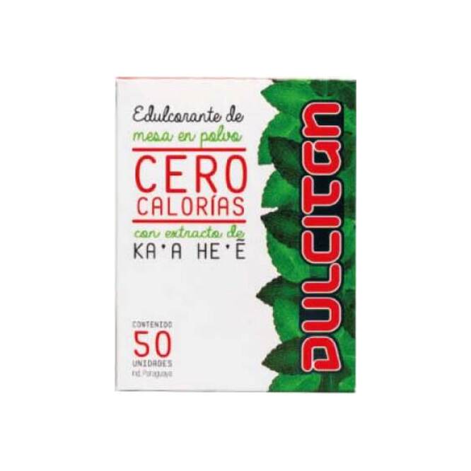EDULCORANTE EN POLVO DULCITAN 50UN CJA