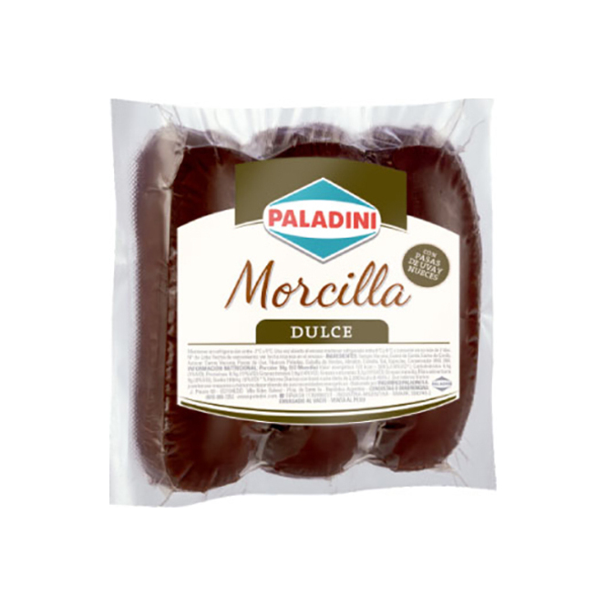 MORCILLA DULCE X 3 UN PALADINI EV