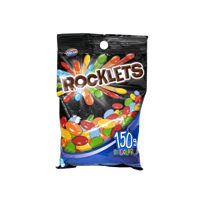 CHOCOLATE ROCKLETS 150GR ARCOR PLA
