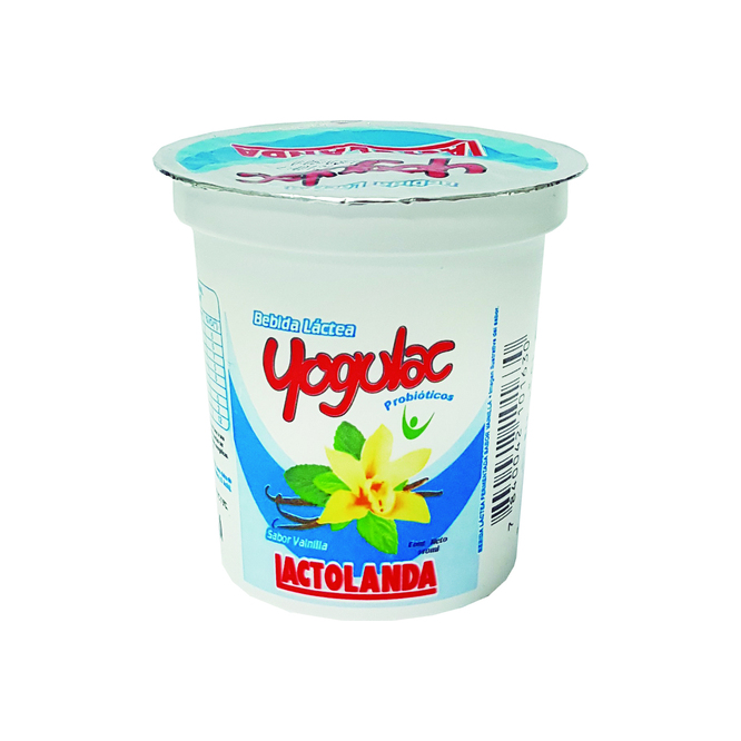 Bebida láctea yogulac vainilla pote Lactolanda 140 ml
