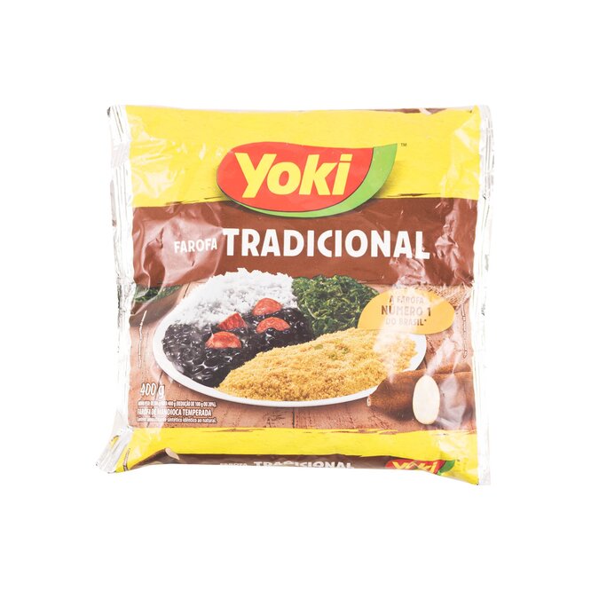 HARINA DE MANDIOCA YOKI FAROFA/TRAD400GR
