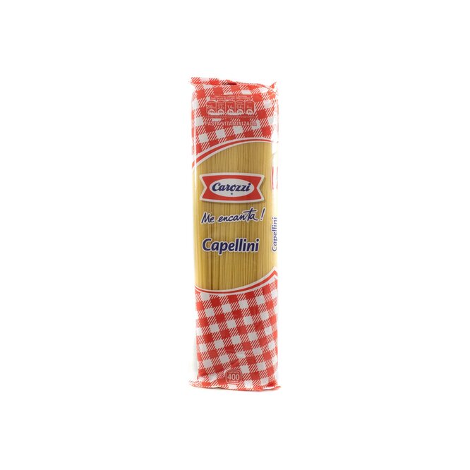 Fideo Capellini en paquete Carozzi 400 gramos