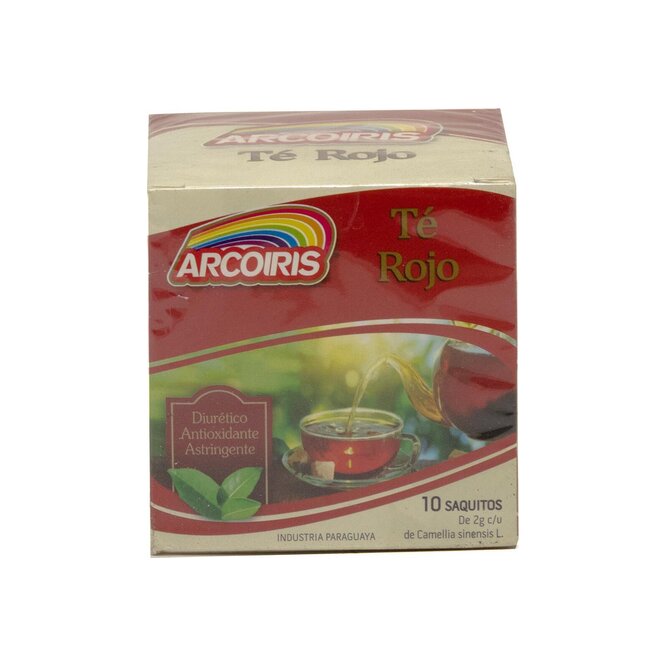 Té rojo caja Arcoíris 10 unidades