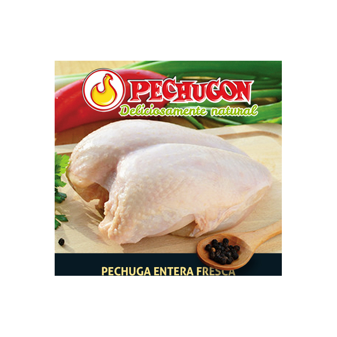 Pechuga de pollo Fresca con Hueso Pechugon por kilo