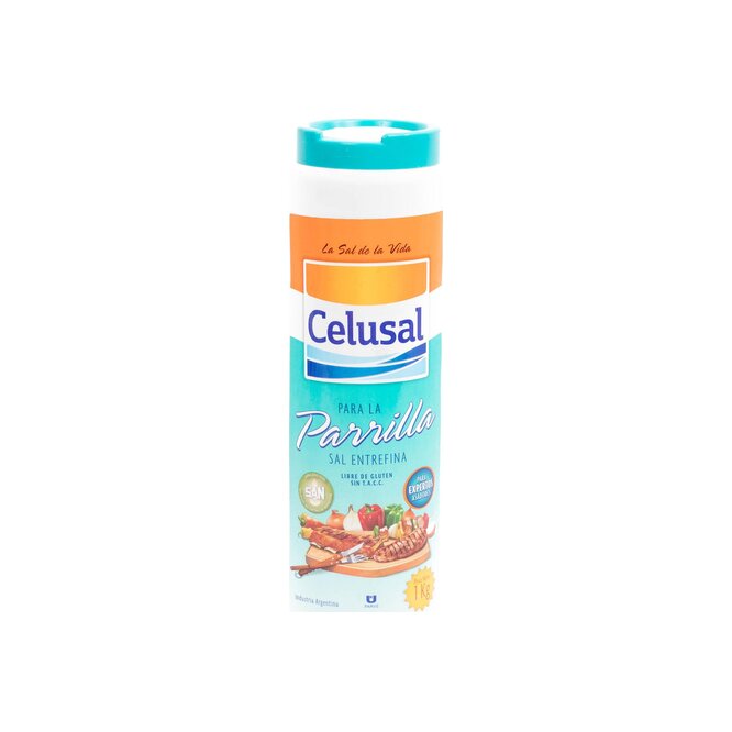 Sal Entrefina en Frasco Celusal 1 kilo