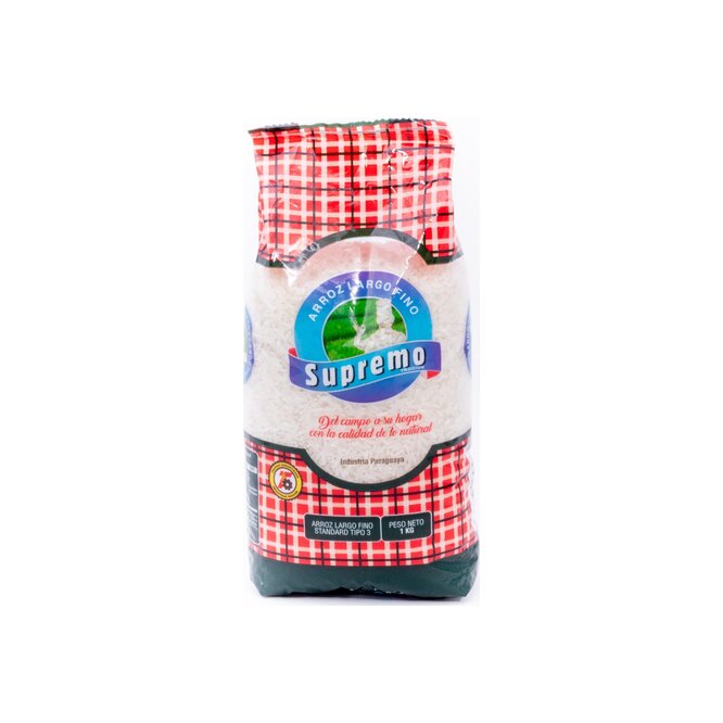 Arroz tipo 1 Supremo 1 kilo