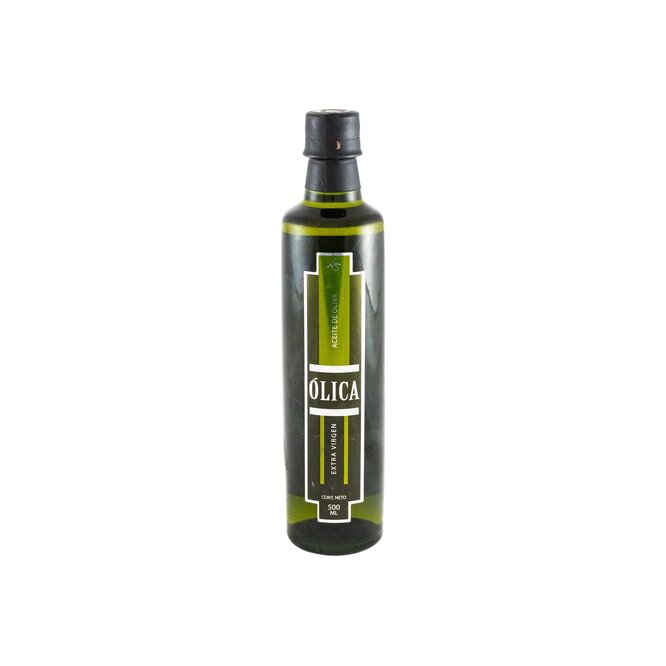 Aceite de oliva extra virgen en botella descartable Olica 500 ml