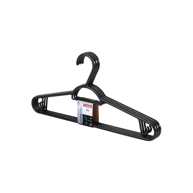 PERCHA D/PLASTICO 5PCS SAN REMO REF PR91