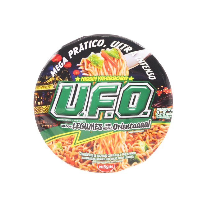 Fideo instantáneo sabor verdura UFO 81 gramos
