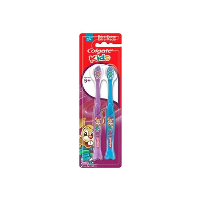 Cepillo dental Infantil para 5 años Tandy Colgate 2 unidades