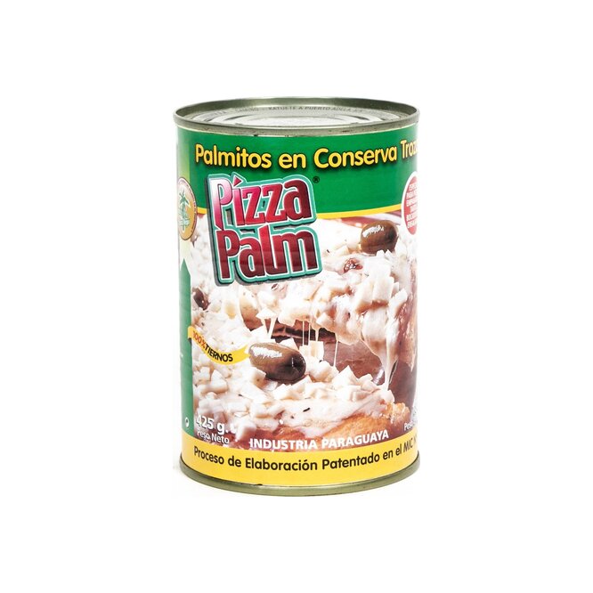 Palmitos en trozos en lata Pizza Palm 180 gramos