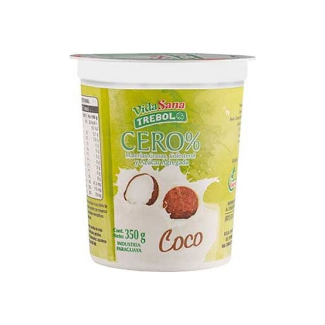 Yogurt coco diet pote Trébol 350 ml