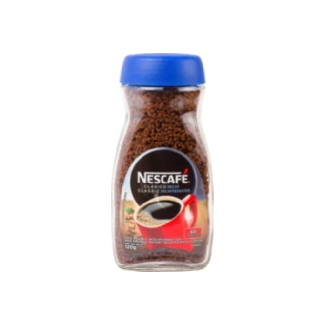 Café soluble descafeinado Nescafé 120 gramos
