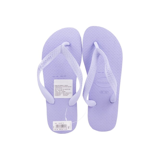 Zapatillas lila talle 35 36 Havaianas