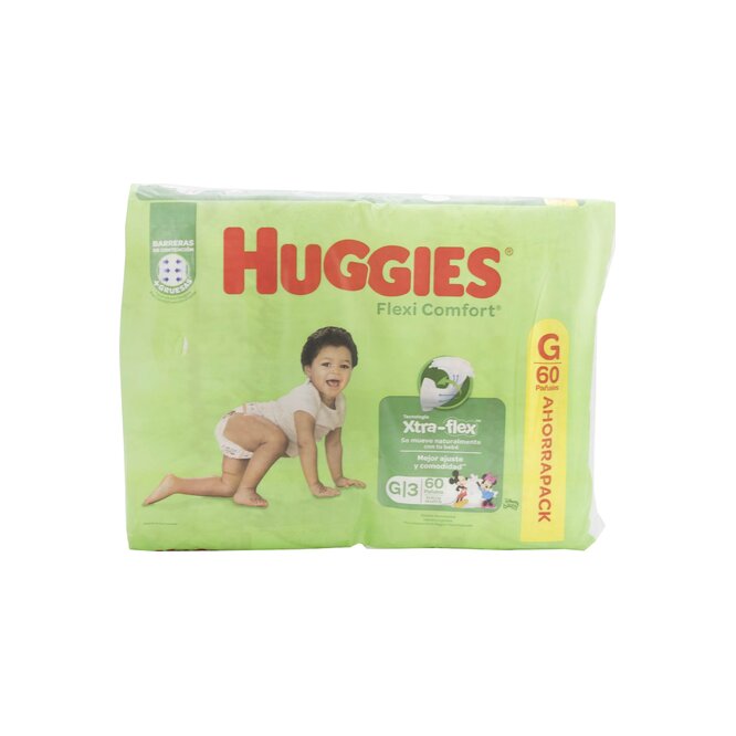 PAÑAL DESECH HUGGIES COMFORT T G 60UN