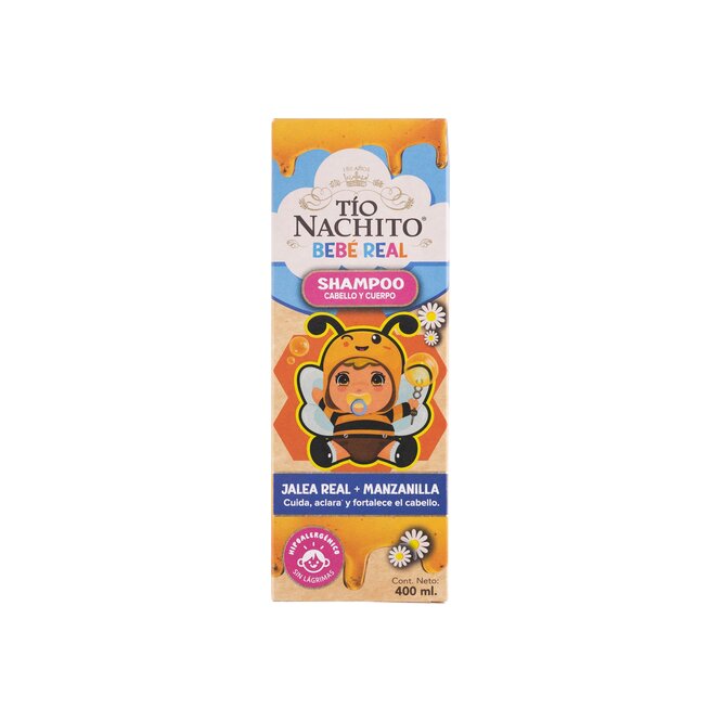 Shampoo para bebé real Tío Nacho 400 ml