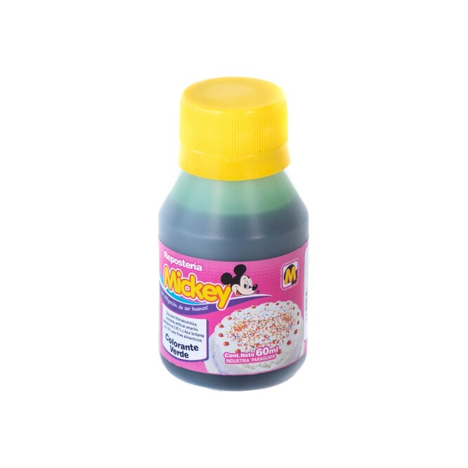 Colorante verde Mickey 60 ml