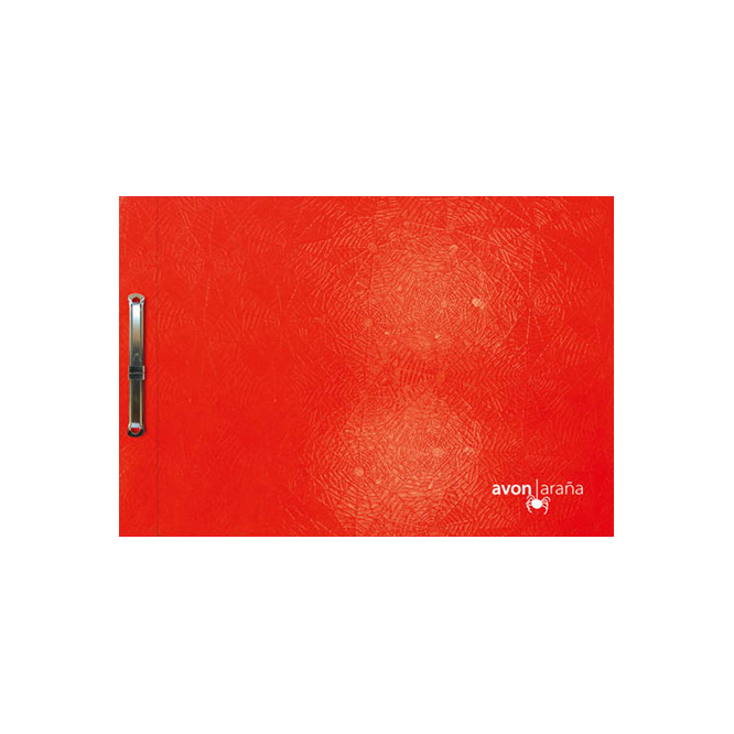 Carpeta N° 2 araña rojo Avon