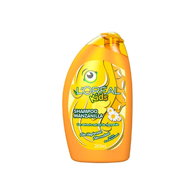 Shampoo con estracto natural de manzanilla frasco L´oreal 265 ml