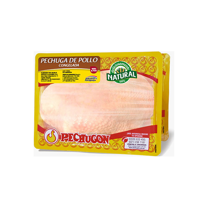 Pechuga de Pollo Congelado en bandeja Pechugon por kilo