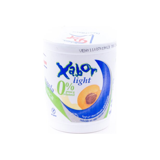 Yogurt light durazno Xabor 350 ml