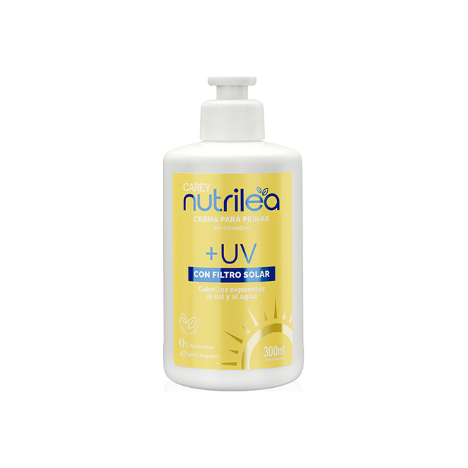 Crema para peinar con filtro solar frasco Nutrilea 300 ml