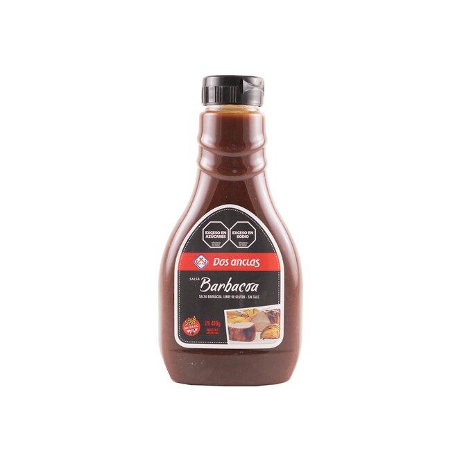 Salsa barbacoa en frasco Dos Anclas 410 gramos