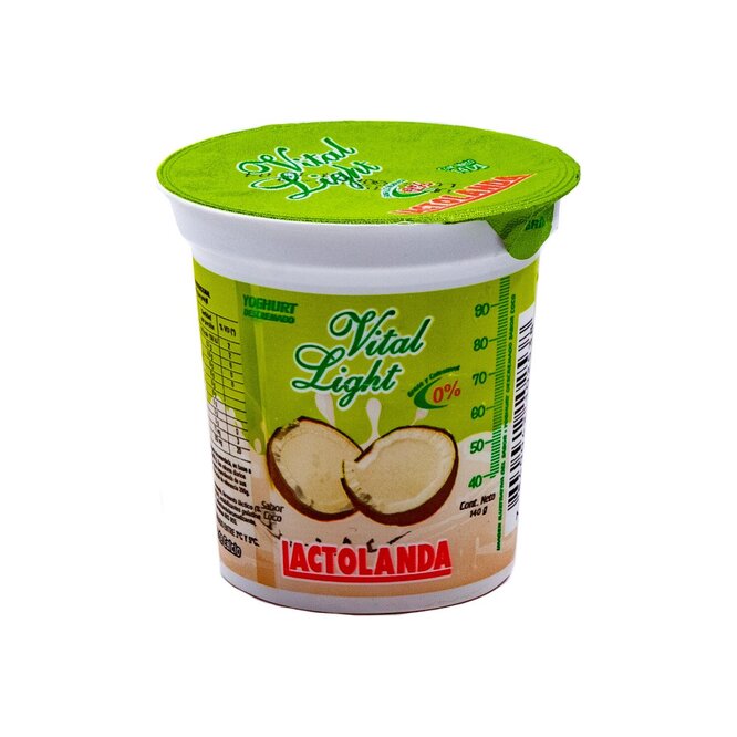 Yoghurt vital light coco Lactolanda 140 ml