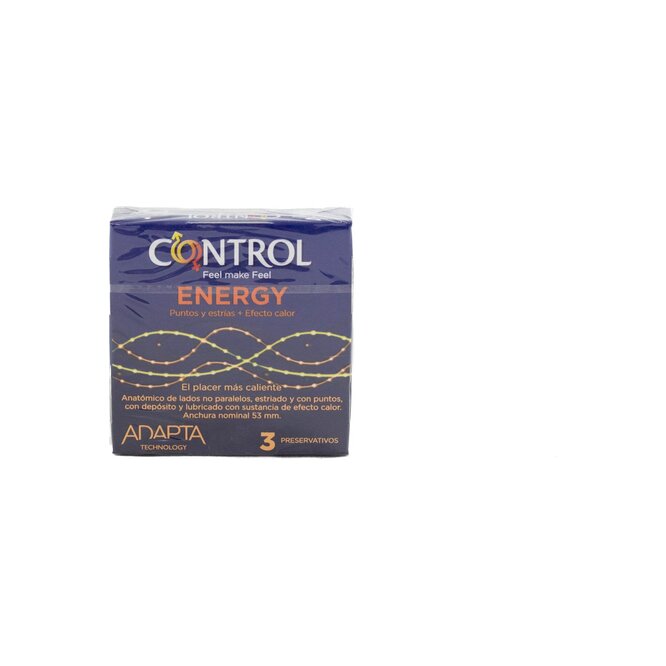 Preservativo Energy Control 3 unidades