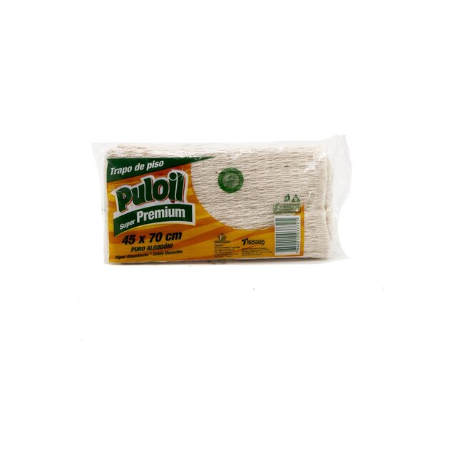 Trapo de piso super premium Puloil 45x70 cm 1 unidad