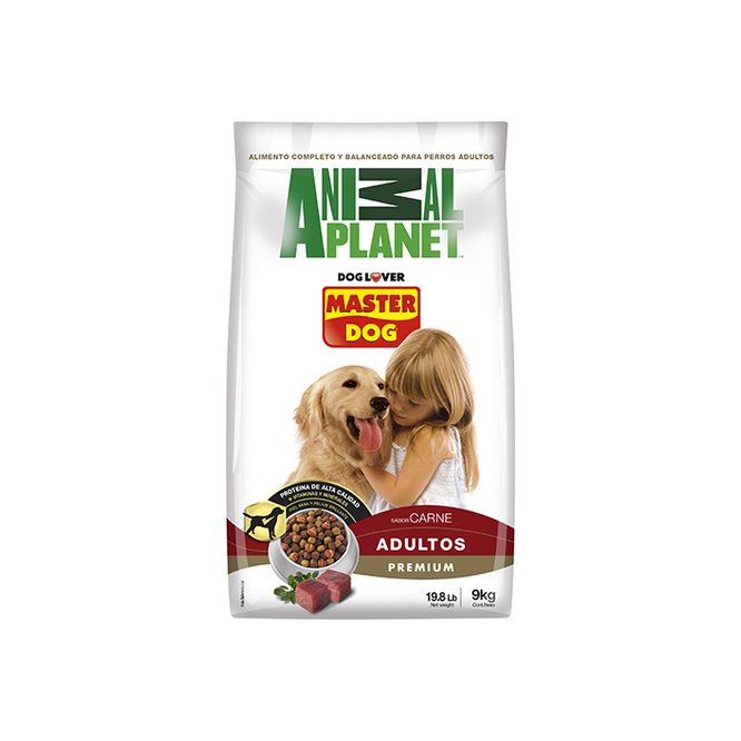 ALIMENTO PPERRO MASTER DOG ADUL CAR 9KG