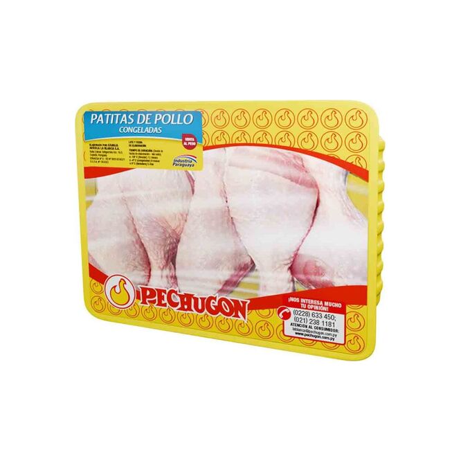 Muslo pata con piel congelado Pechugon por kilo
