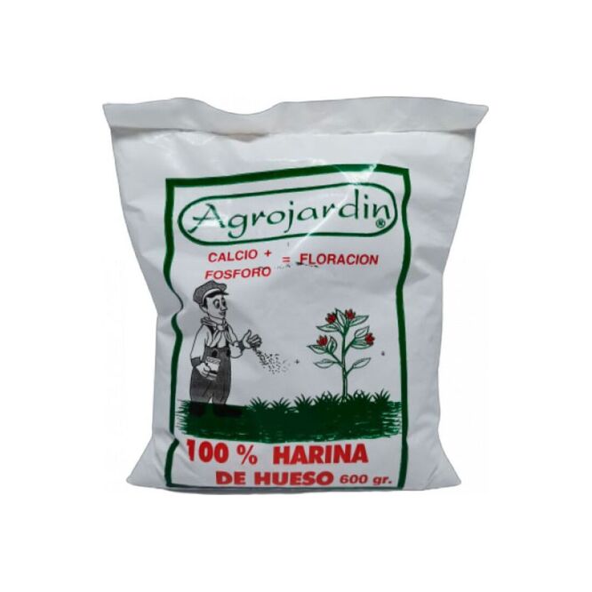Abono harina de hueso Agrojardin 600 gr