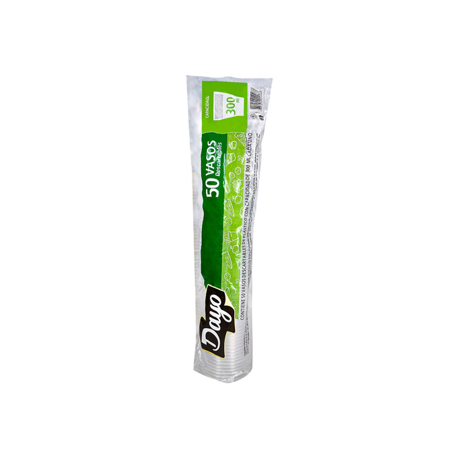 Vasos Descartables de 300 ml Dayo 50 unidades