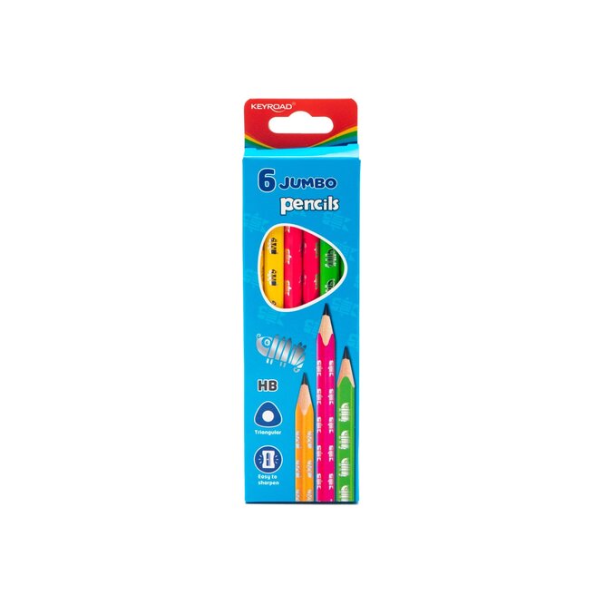 LAPIZ DE PAPEL JUMBO CAJA 6UN KR971720 K