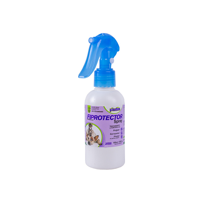 Fiprotector para pulgas, garrapatas y piojos en aerosol P´ludos 150 ml