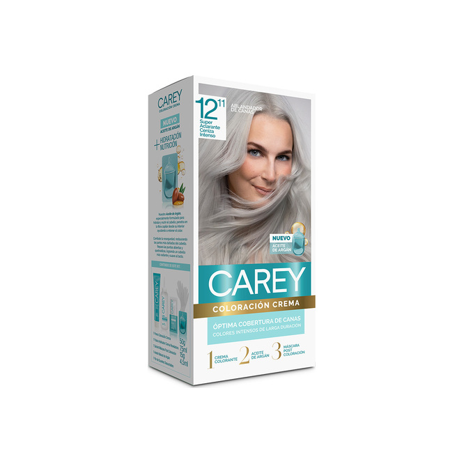 Kit coloración crema N° 12,11 Carey