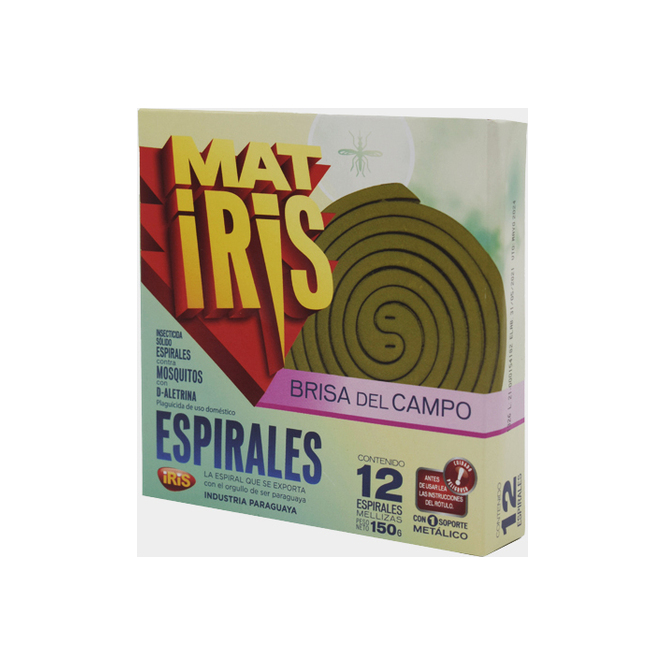 Espirales brisa del campo en caja Matiris 12 unidades