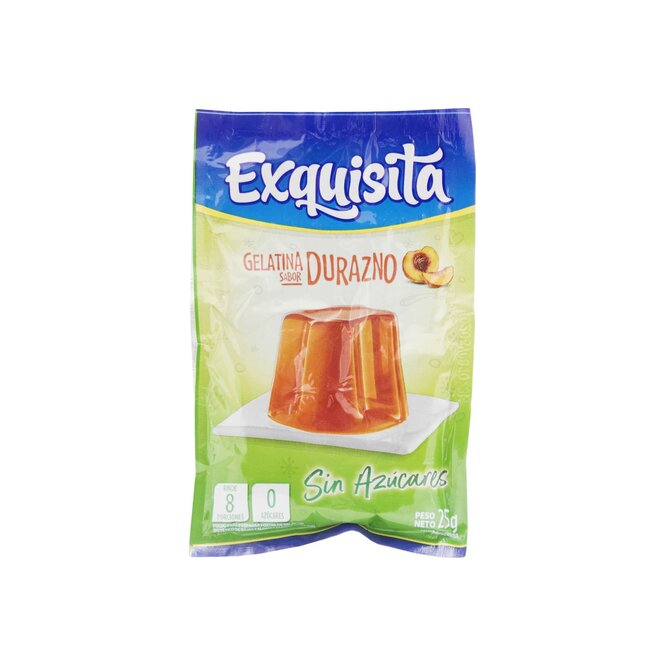 GELATINA E/POLV EXQUISITA S/DURAZN 25GR