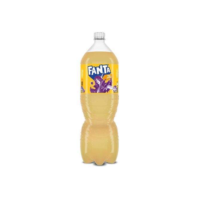 Gaseosa Descartable sabor Piña en botella Fanta 2 litros