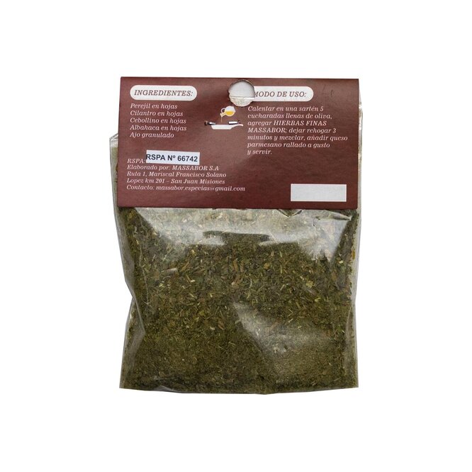 Hierbas finas Massabor 30 gramos