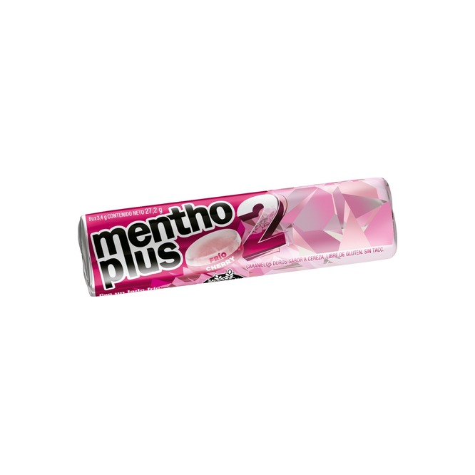 Caramelos sabor cherry Menthoplus 29,4 gramos