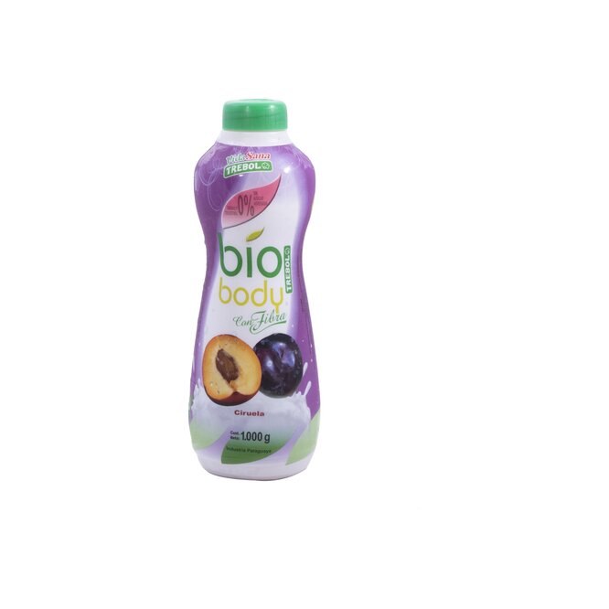 Yogurt ciruela bio body botella Trébol 1 litro