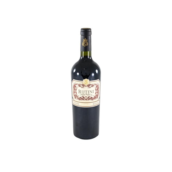Vino cabernet Malbec Rutini 750 ml