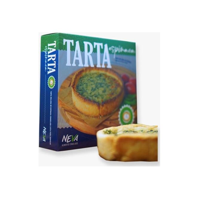 Tarta de espinaca congelada paquete Neva 250 gramos