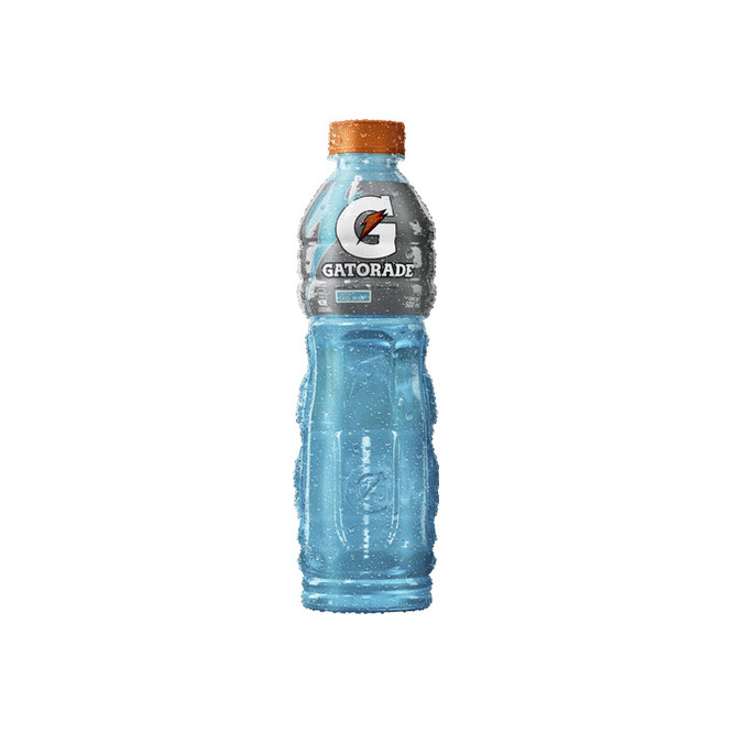 Agua isotónica cool blue Gatorade 500 ml