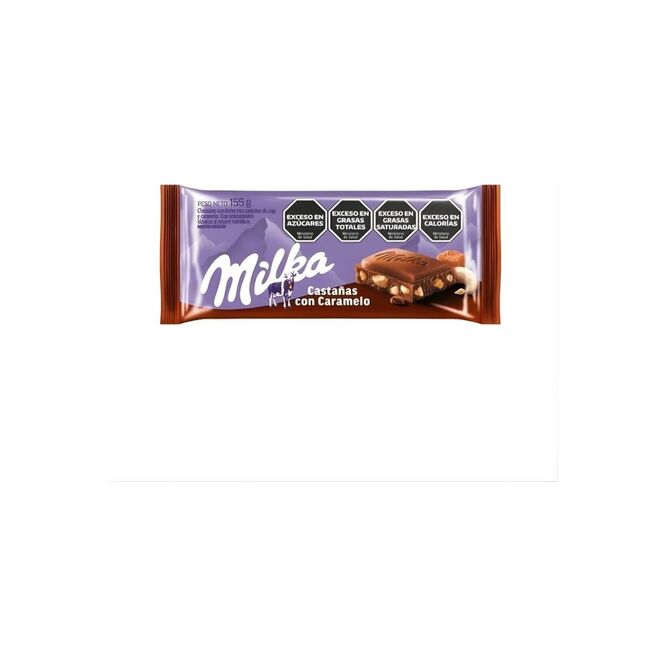 Chocolate caramelo Milka 155 gramos