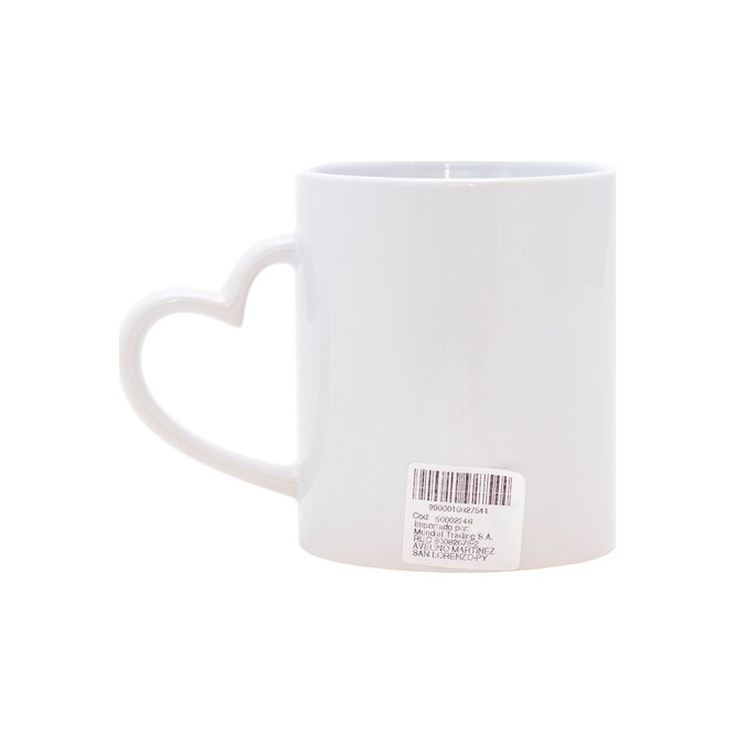 TAZA DE PORCELANA COLOR BLANCO MAST