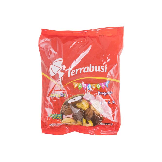Galletitas dulces variedad Terrabusi 390 gramos