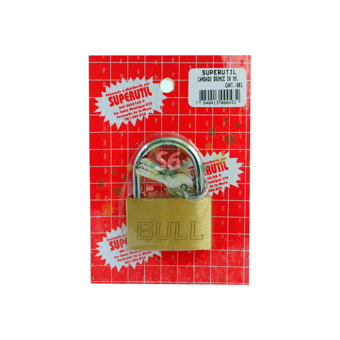 CANDADO SUPERUTIL SE 50 MM B